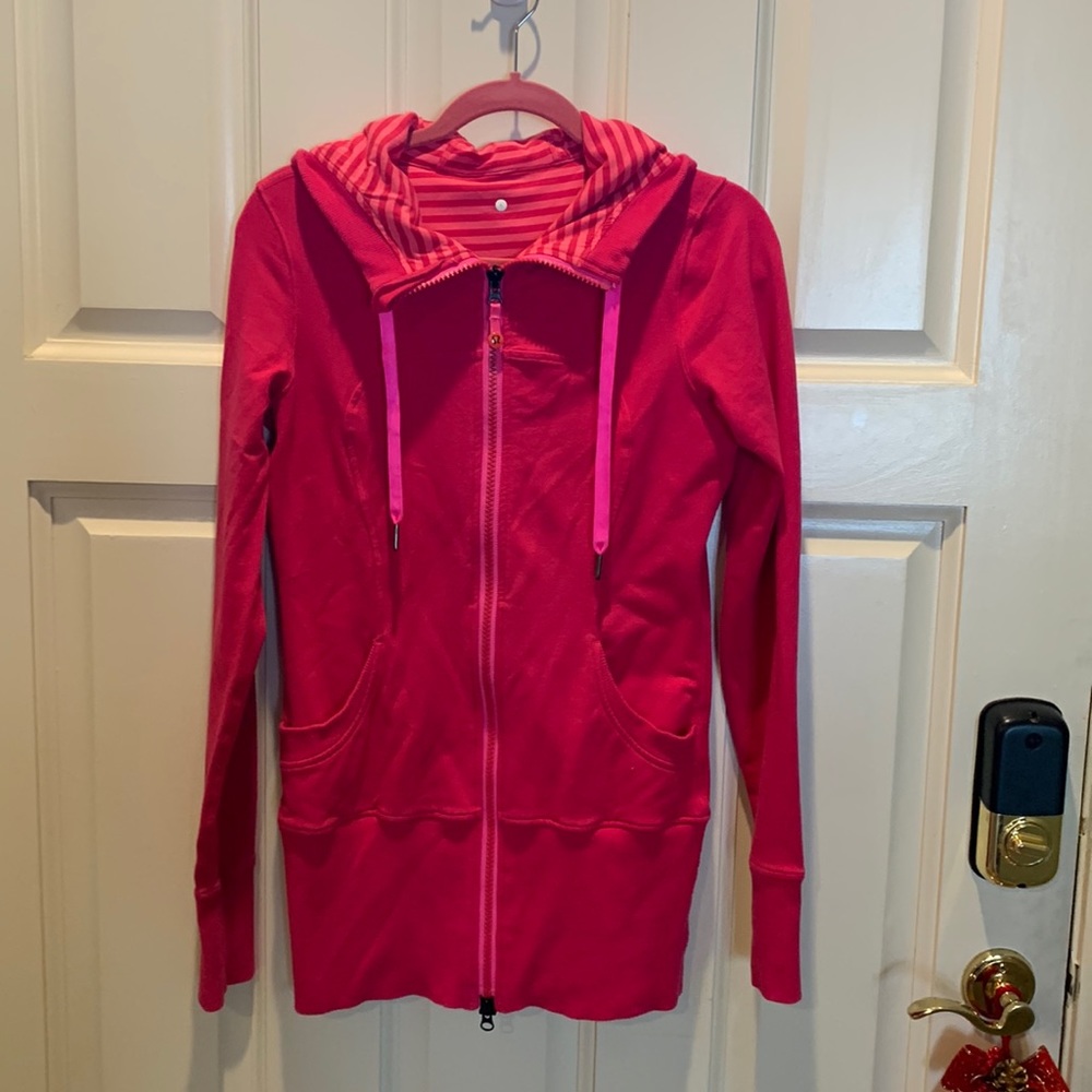 Lululemon Scuba Hoodie Size 6, Hot Pink